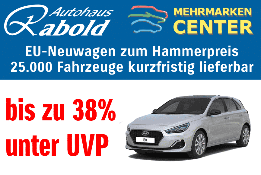 EU-Neuwagen zum Hammerpreis