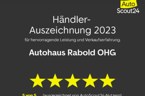 Autohaus Rabold OHG in Gera zählt zu den besten  Autohäuser Deutschlands