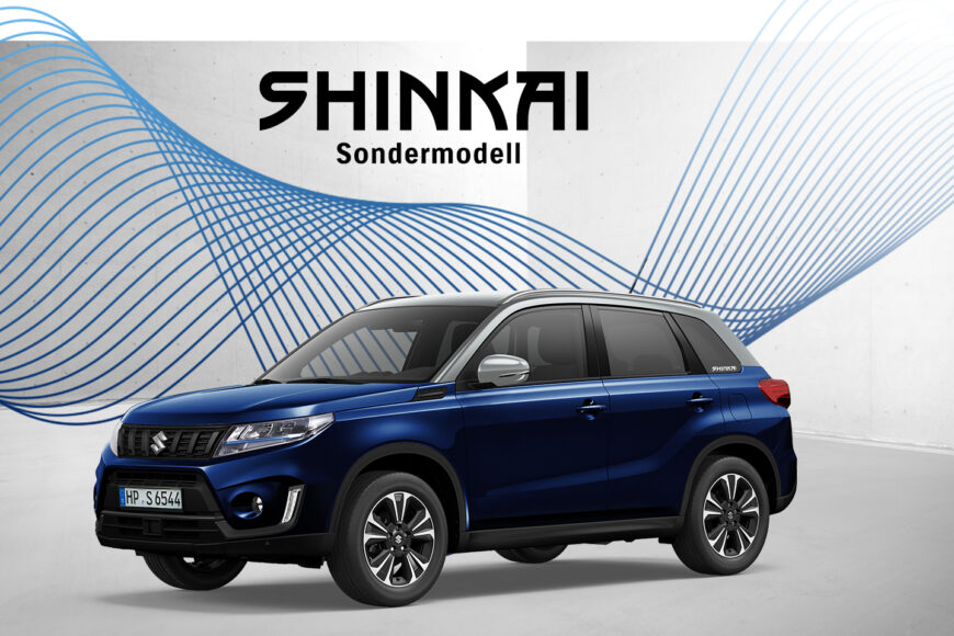 Suzuki Vitara als Sondermodell „Shinkai“ erhältlich!
